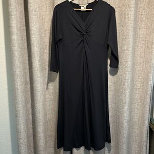 Norm Thompson black dress Size Small